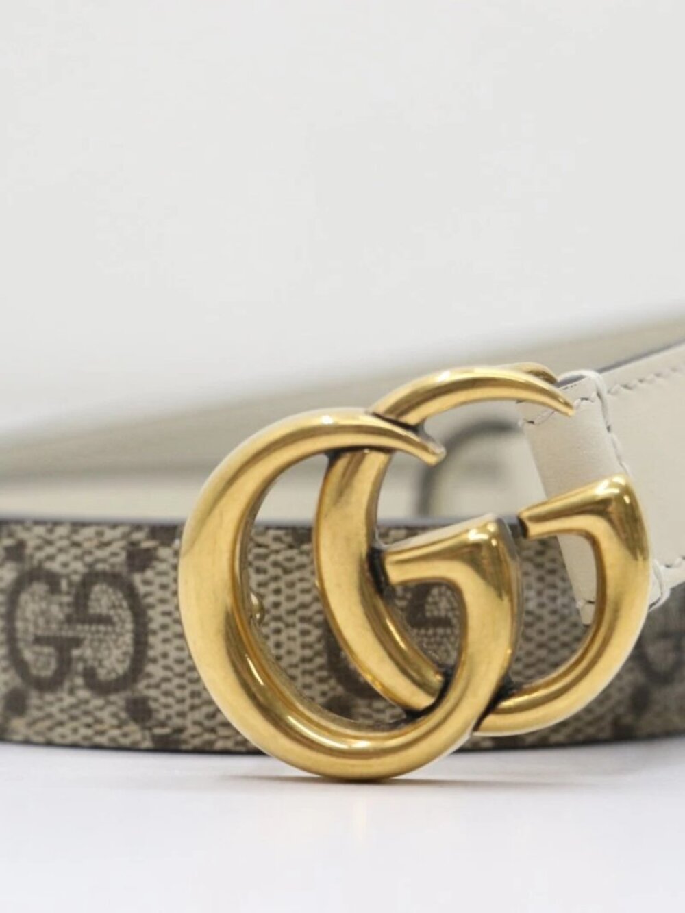 Gucci GG Thin Marmont Belt Size 65 cm/26 in